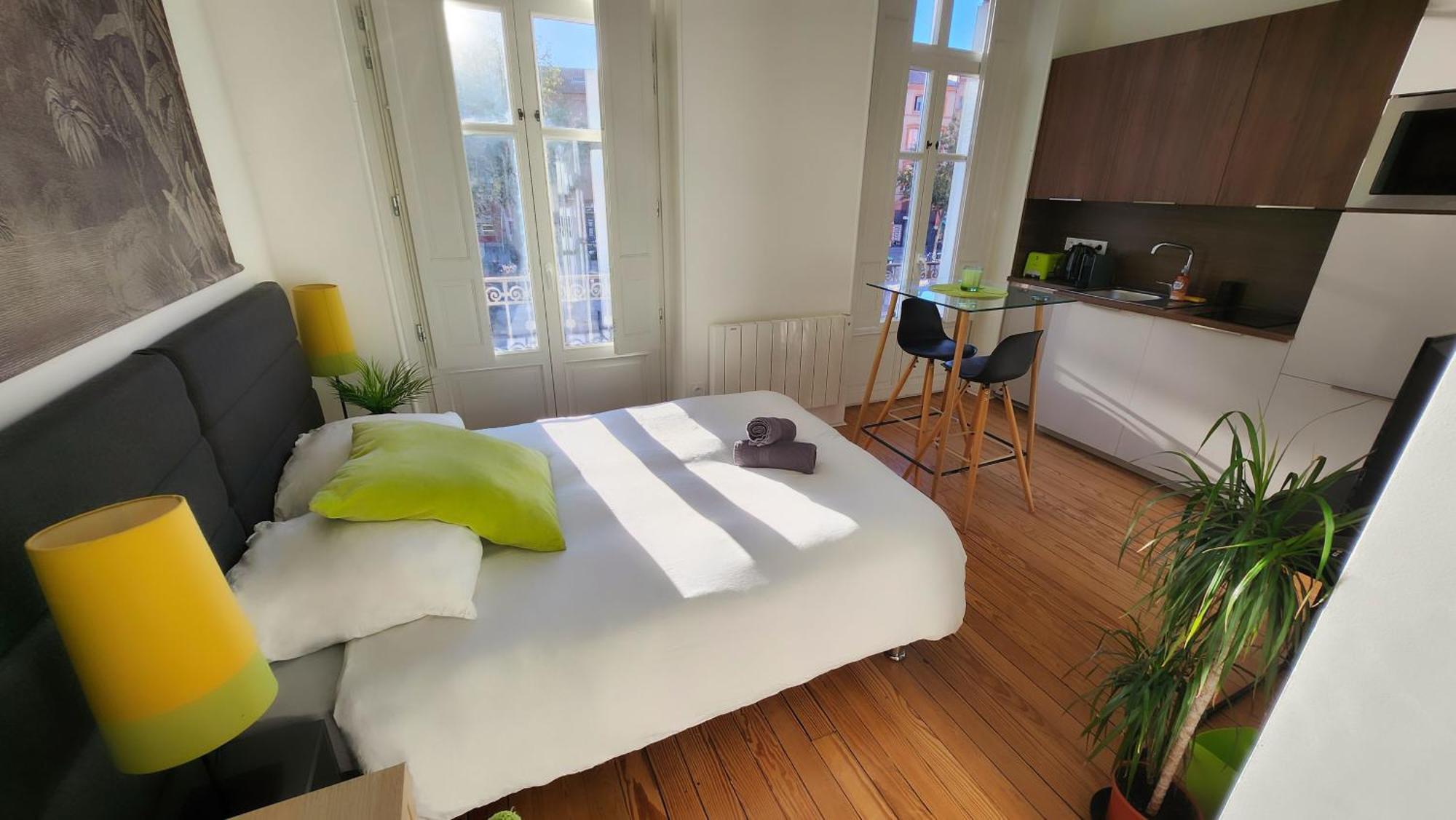 Апартаменты Le Jardin D'Eden Premium - Equipe, Balcon, Hypercentre Тулуза Экстерьер фото